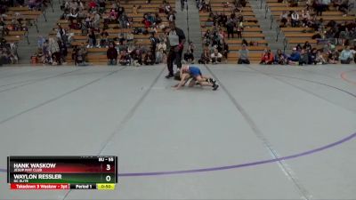 55 lbs Cons. Semi - Hank Waskow, Jesup Mat Club vs Waylon Ressler, DC Elite