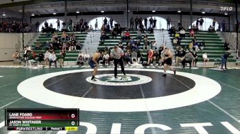 190 lbs Champ. Round 1 - Lane Foard, Benedictine College Prep vs Jason Whitaker, St. Mary`s Ryken