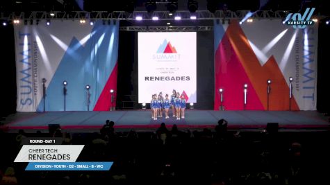 Cheer Tech - Renegades [2023 L1 Youth - D2 - Small - B - WC Day 1] 2023 The Youth Summit