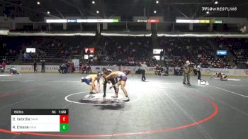 160 lbs Consolation - Diego Isiordia, Granger vs Riley Cissne, Chiawana