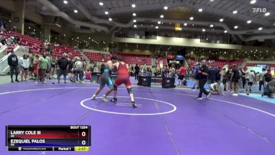 215 lbs Cons. Round 1 - Larry Cole Iii, OK vs Ezequiel Palos, OK