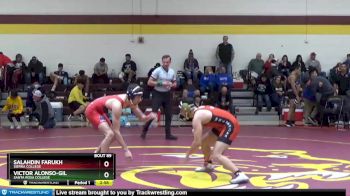 141 lbs Cons. Round 3 - Victor Alonso-gil, Santa Rosa College vs Salahdin Farukh, Sierra College