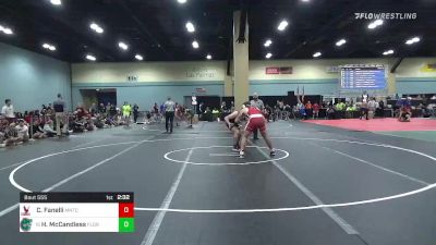 157 lbs Consi Of 16 #1 - Chris Fanelli, Montclair State vs Hayden McCandless, Florida