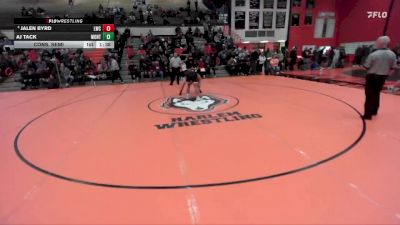 175 lbs Cons. Semi - Jalen Byrd, New Lenox (LINCOLN-WAY CENTRAL) vs AJ Tack, Lombard (MONTINI)