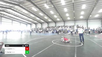 43 lbs Consolation - JaCobi Lozano, Valley Bad Boys vs Trequez Carter, Ready RP Nationals Wrestling Team