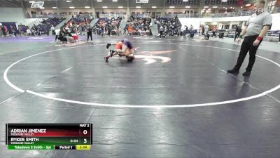 125 lbs Cons. Round 5 - Adrian Jimenez, Missouri Valley vs Ryker Smith, Missouri Valley