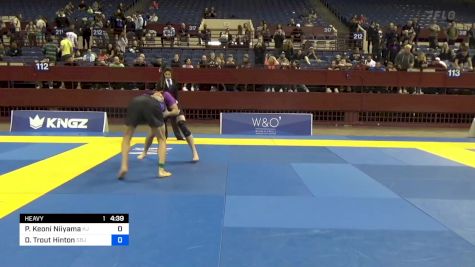 Paul Keoni Niiyama vs Dylan Trout Hinton 2024 Pan IBJJF Jiu-Jitsu No-Gi Championship