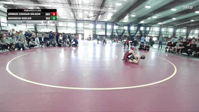 126 lbs Semifinals (4 Team) - Bronson Kesler, Millard B vs Atreus Cougar Wilson, American Fork