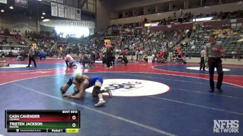 6A 126 lbs Quarterfinal - Cash Cavender, Conway vs Tristen Jackson, Rogers