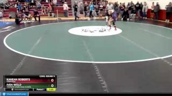 113 lbs Cons. Round 5 - Kanean Roberts, Saratoga vs Iven Wold, Thunder Basin High School