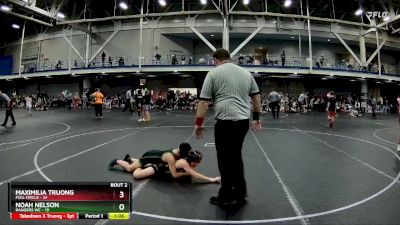 88 lbs Round 1 (4 Team) - Maximilia Truong, Full Circle vs Noah Nelson, Rangers WC