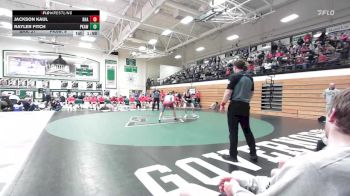 138 lbs Placement Matches (8 Team) - Jackson Kaul, Bon Homme/Avon vs Rayler Fitch, Philip/Kadoka Area/Wall