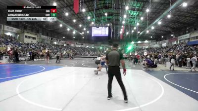 120 lbs Consi Of 16 #2 - Jack Reed, Eagle Valley MS vs Aydan Schultz, Dove Creek