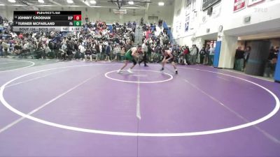 Boys 157 lbs Champ. Round 1 - Johnny Croghan, St. Francis Scp Boys vs Turner Mcfarland, Palo Alto Boys