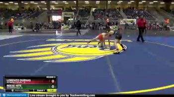 106 lbs Round 3 (4 Team) - Reese Hite, 4A Marshfield vs Lorenzo Duenas, 4A Hidden Valley