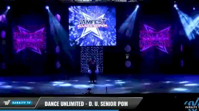 Dance Unlimited - D. U. Senior Pom [2021 Senior - Pom - Small Day 1] 2021 JAMfest: Dance Super Nationals