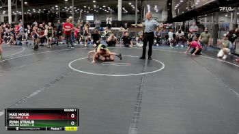 72 lbs Round 1 (8 Team) - Ryan Straub, Dueling Bandits vs Max Moua, Full Circle