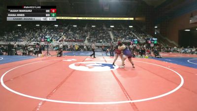 235 lbs Champ. Round 1 - Aleah Marquez, Riverton vs Juana Hines, Wind River