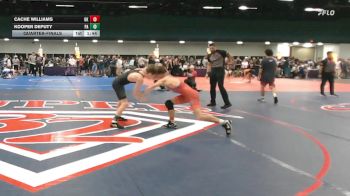106 lbs Quarterfinal - Cache Williams, OK vs Kooper Deputy, PA