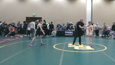100 lbs Cons. Rd Of 16 - Colton Cortese, Triumph Trained vs Troy Migliaccio, Ruthless Wrestling Club