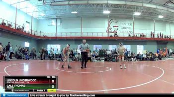 106 lbs Champ. Round 1 - Cale Thomas, Prodigy vs Lincoln Underwood, Peacock Wrestling Club