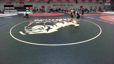157 lbs Champ. Round 1 - Dylan Vanegas, Castleton vs Soren Myra, Wheaton