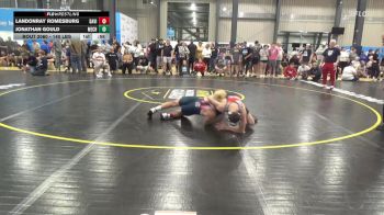140 lbs Consi Of 8 #2 - LandonRay Romesburg, Davidsville vs Jonathan Gould, Mechanicsburg