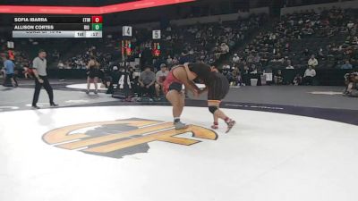 235 lbs Consi Of 16 #2 - Sofia Ibarra, Etiwanda (SS) vs Allison Cortes, Rio Mesa (SS)