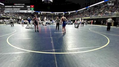 157 lbs Round Of 32 - Anthony Kaltenbaugh, Commodore Perry vs Cameron Hershey, Spring Grove