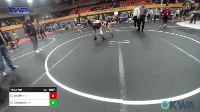 105 lbs Final - Owen Krafft, F-5 Grappling vs Darrell Compton, Elgin Wrestling