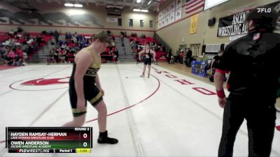 175 lbs Round 3 - Hayden Ramsay-Herman, Lake Stevens Wrestling Club vs Owen Anderson, Ascend Wrestling Academy