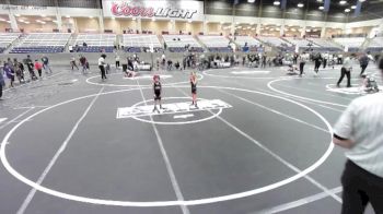 43 lbs Consi Of 4 - Jett Rodriguez, Borger Youth Wrestling vs Zachary Rios, Randall WC