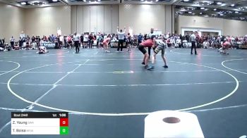 122 lbs Rr Rnd 4 - Zachary Young, Swamp Monsters vs Travis Boisa, Nevada Elite WC