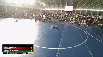 45 lbs Champ. Round 3 - Xena Burgara, 208 Spartans vs Grayson Jensen, Westlake