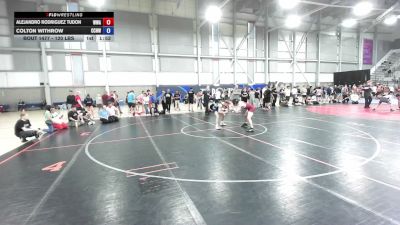 120 lbs Cons. Sub-quarters - Alejandro Rodriguez Tudon, Whatcom Wrestling Academy vs Colton Withrow, CNWC Concede Nothing Wrestling Club