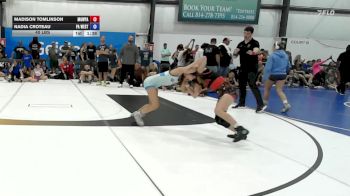 40 lbs Rr Rnd 6 - Madison Tomlinson, MGW Death By Chocolate - W vs Nadia Croteau, PA West Yellow - W