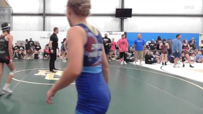 46 lbs Rr Rnd 6 - Fiona Highfill, Ohio Outcasts - W vs Lilly Zweifel, Apex (OH) Girls - W