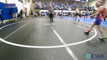 75 lbs Rr Rnd 3 - Timber Perkins, Caney Valley Wrestling vs Carley Clapp, Wyandotte Youth Wrestling