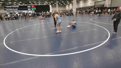 120 lbs Champ. Rd Of 16 - Kagan Painter, Bad Karma Wrestling Club vs Kayden Eller, Maroon Mat Club
