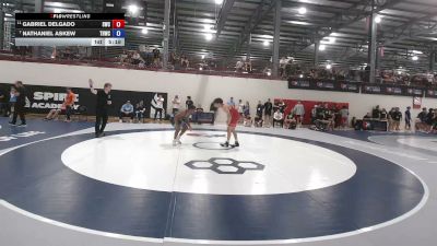 70 kg Cons. Semis - Gabriel Delgado, Southwest Wrestlling Club vs Nathaniel Askew, Tar Heel Wrestling Club
