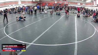 100 lbs Round 2 - Essynce Owens-Webb, HWA vs Kianna Suhr, 308 Wrestling Academy