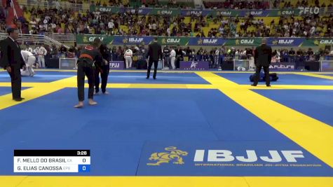 FELIPE MELLO DO BRASIL vs GABRIEL ELIAS CANOSSA 2023 Brasileiro Jiu-Jitsu IBJJF