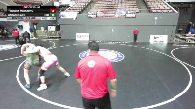 175 lbs Champ. Rd Of 16 - Logan Clark, Elk Grove Wrestling Academy vs Rowen Melching