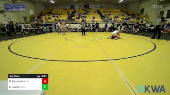 112-A lbs 3rd Place - Nolan Houseman, Grove vs Aiden Jalajel, Coweta JH