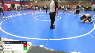 138 lbs Round Of 32 - Kham Sang, Jenks vs John Toby, Sapulpa