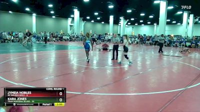 155 lbs Quarters & Wb (16 Team) - Kara Jones, Team Montana Silver vs Jymeia Nobles, NC Golden Girls