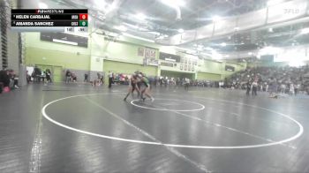 105 lbs Cons. Round 1 - Amanda Sanchez, GRANADA HILLS vs Helen Carbajal, MONROE