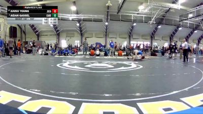 197 lbs Champ. Round 2 - Juuso Young, John Carroll vs Aidan Gassel, Case Western