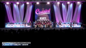 Flipping Out Tumbling - Hearts [2026 L2 Junior - D2 - Small Day 2] 2026 Coastal at the Capitol Super Nationals