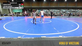 106 lbs Semifinal - Isaiah Colon, Tulare Titans Wrestling Club vs Arturo Gudino, Underdog